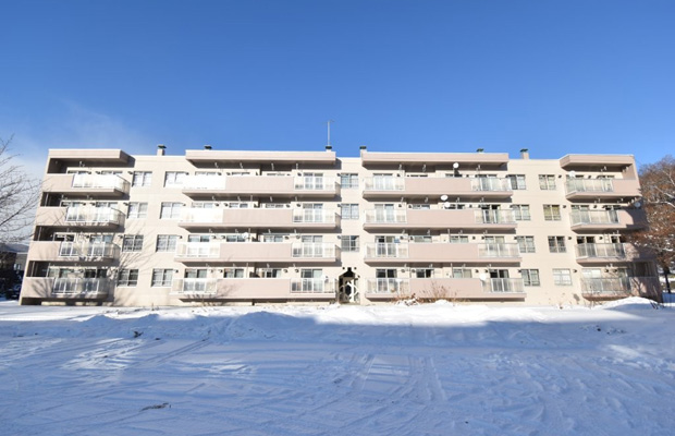 NEW 札幌市道営住宅改善工事（真子万倍H団地H1号棟）